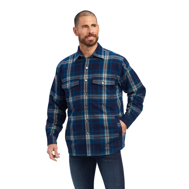 Ariat Jacke Herren - Hannoch Shirt Navy ( JRDTZ-1638 )